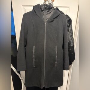 Soia & Kyo wool lined coat - S